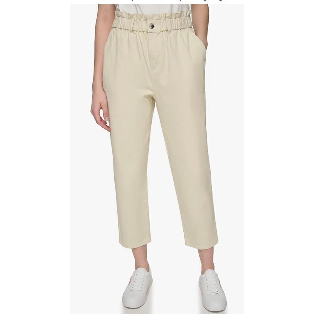 Calvin Klein Women's Sportswear Paper Bag,Fog